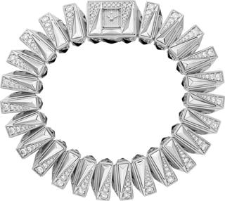 Cartier Libre HPI01566 99.95mm 18k white gold and Diamond Silver