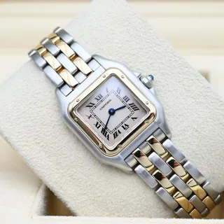 Cartier Panthère 1120 22mm Yellow gold and Stainless steel White