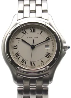 Cartier Panthère W35002F5 33mm Stainless steel Beige