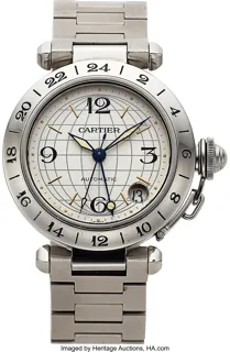 Cartier Pasha 2377 35mm Stainless steel