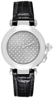 Cartier Pasha de Cartier 32mm White Gold$Diamond-Paved