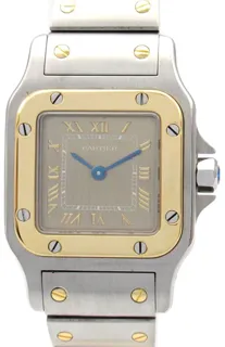 Cartier Santos 1057930 23.5mm K18 Yellow Gold$Stainless Steel Golden