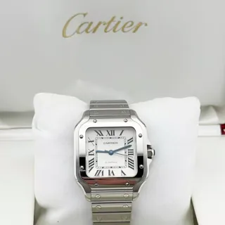 Cartier Santos de Cartier 35mm Stainless steel Silver