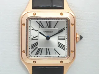 Cartier Santos Dumont WGSA0022 38mm Rose gold Silver