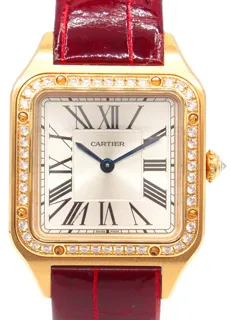 Cartier Santos Dumont WJSA0017 27.5mm Rose gold