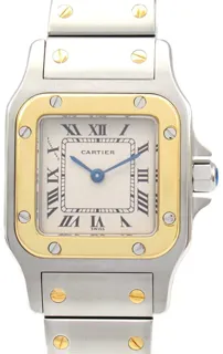 Cartier Santos W20012C4 26mm K18 (Yellow Gold)$Stainless Steel Beige