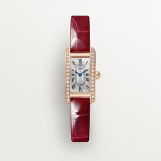 Cartier Tank Américaine WJTA0041 Rose gold Silver