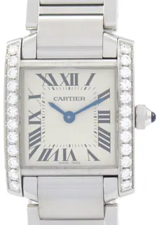 Cartier Tank Française W4TA0008 20.5mm Stainless steel