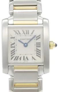 Cartier Tank Française W51007Q4 20mm K18 (Yellow Gold)$Stainless Steel Silver