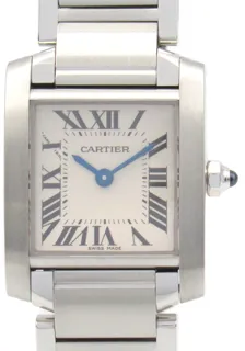 Cartier Tank Française W51008Q3 20mm Stainless steel