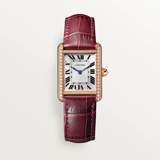 Cartier Tank Louis Cartier WJTA0037 Rose gold Silver