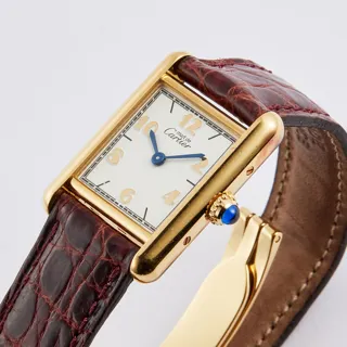 Cartier Tank Must W1008354 Silver White