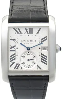 Cartier Tank W5330003 Stainless steel Silver