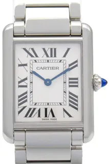 Cartier Tank WSTA0052 25.5mm Stainless steel Silver