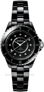 Chanel J12 H9742 33mm Ceramic Black