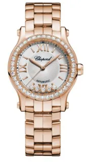 Chopard Happy Sport 274893-5014 Rose gold Silver