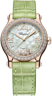 Chopard Happy Sport 274893-5016 Rose gold White