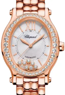 Chopard Happy Sport 275362-5005 Rose gold Silver