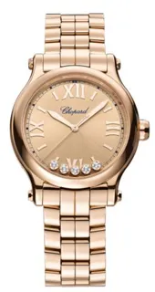 Chopard Happy Sport 275378-5008 Rose gold Pink