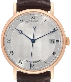 Breguet Classique 5177BR/12/9V6 Rose gold Silver