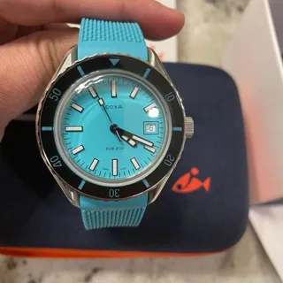 Doxa Sub 799.10.241.25 42mm Stainless steel Blue