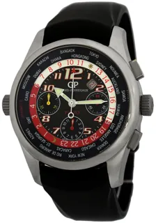 Ferrari World Time Chronograph F1 053 43mm Titanium Black