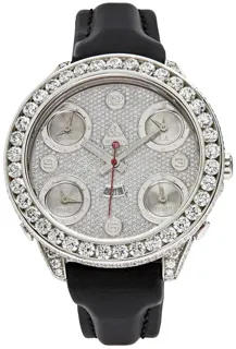 Jacob & Co. Five Time Zone Stainless steel and Diamond