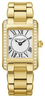 Frédérique Constant Classics Carree Ladies FC-200MCD15B 21mm Stainless steel White