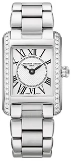 Frédérique Constant Classics Carree Ladies FC-200MCD16B 21mm Stainless steel White