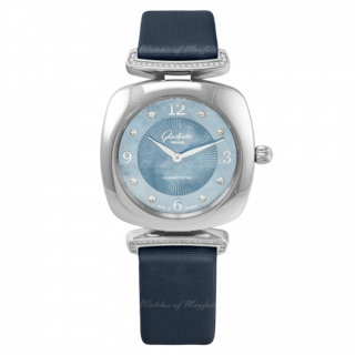 Glashütte Lady Collection 1-03-02-06-12-34 Stainless steel Blue