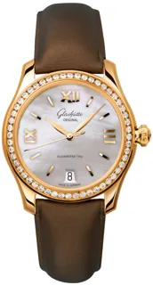 Glashütte Lady Collection 1-39-22-09-11-04 Rose gold Silver