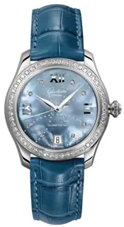 Glashütte Lady Collection 1-39-22-11-22-04 Stainless steel Blue