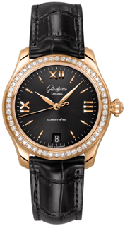 Glashütte Lady Collection 1-39-22-18-11-04 Rose gold Black