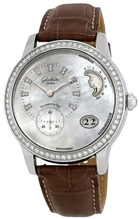 Glashütte Lady Collection 1-90-12-01-12-02 Stainless steel Gray