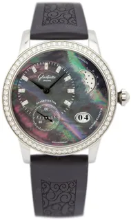 Glashütte Lady Collection 1-90-12-02-12-04 Stainless steel Black