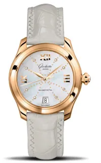 Glashütte Ladies 1-39-22-12-01-44 Rose gold White