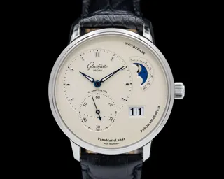 Glashütte PanoMaticLunar 1-90-02-42-32-05 40mm Stainless steel Silver