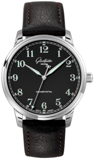 Glashütte Senator 1-36-01-03-02-01 Stainless steel Black