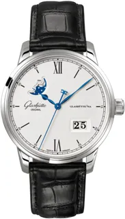 Glashütte Senator 1-36-04-01-02-61 Stainless steel Silver