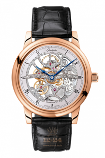 Glashütte Senator 1-49-18-01-05-50 Red gold Skeletonized