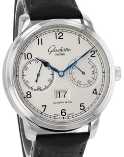 Glashütte Senator Observer 100-14-05-02-05 44mm Stainless steel Silver