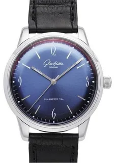 Glashütte Sixties 1-39-52-06-02-04 39mm Stainless steel Blue