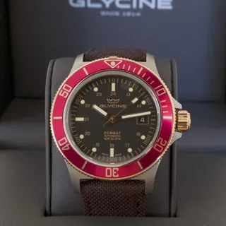 Glycine Combat GL0092 42mm Stainless steel Black