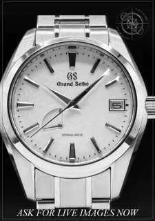 Grand Seiko Spring Drive SBGA211 41mm Titanium White