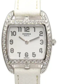 Hermès Cape Cod CT1.230 Stainless steel White