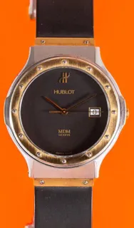 Hublot Classic 1523.2 37mm Yellow gold and Stainless steel Black