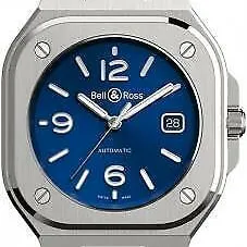 Bell & Ross Instruments BR05A-BLU-ST/SST Stainless steel Blue