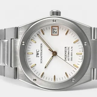 IWC Ingenieur Automatic 3508-001 34mm Stainless steel White