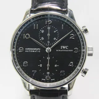 IWC Portugieser IW371447 41mm Stainless steel Black