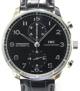 IWC Portugieser IW371447 41mm Stainless steel Black